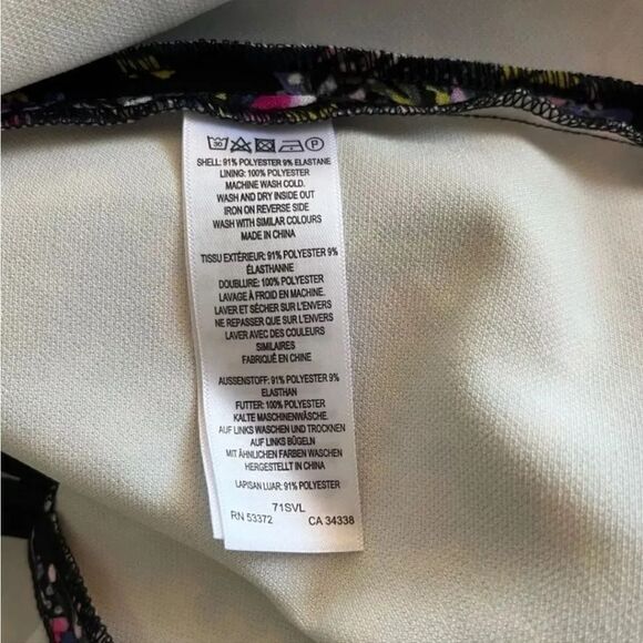 NEW French Connection Whisper Light Sweet Floral Mini Dress in Black Size 12 - Picture 10 of 12